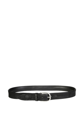 Orciani Blade textured leather belt - Black