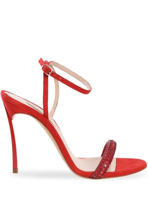 Casadei 100mm Blade Stratosphere sandals - Red