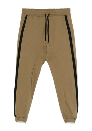Thom Krom side-stripe track pants - Green