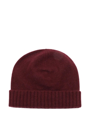 Malo ribbed-knit beanie - Red