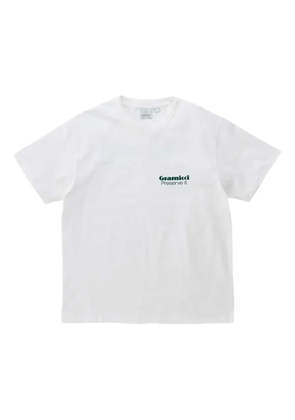 Gramicci short-sleeve crew-neck T-shirt - White