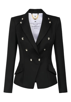 Elisabetta Franchi double-breasted jacket - Black