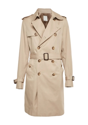 SANDRO double-breasted trench coat - Neutrals