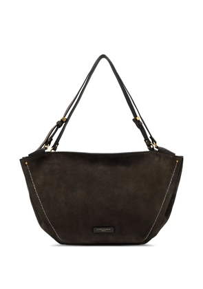 GIANNI CHIARINI suede leather shoulder bag - Brown
