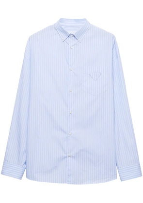 Prada striped cotton shirt - Blue