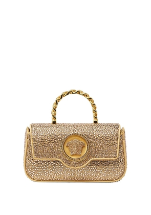 Versace mini La Medusa tote bag - Gold