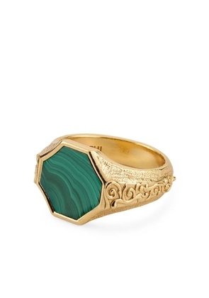 Emanuele Bicocchi signet ring - Gold