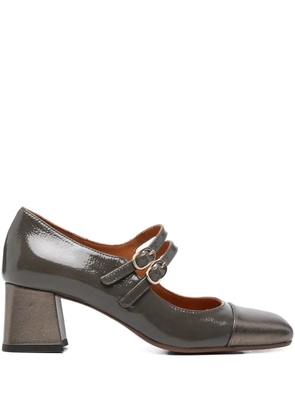 Chie Mihara buckle-strap heeled pumps - Grey