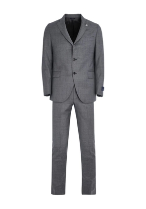 Tombolini three-button wool suit - Grey