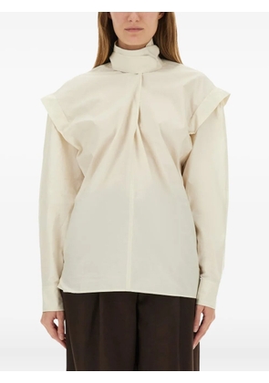LEMAIRE Ascot blouse - Neutrals