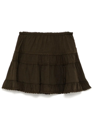 tout a coup Tiered mini skirt - Grey