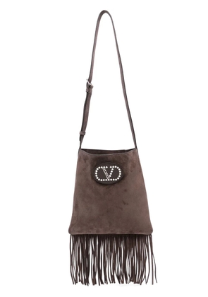 Valentino Garavani Nellcôte shoulder bag - Brown