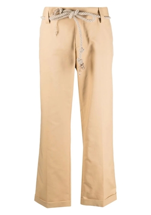 Jejia straight-leg trousers - Neutrals