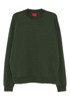 HUGO long-sleeved sweatshirt - Green