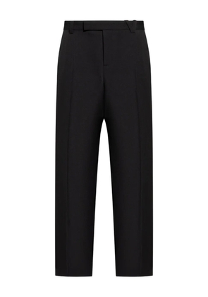 Versace wool button fly trousers - Black