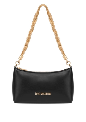 Love Moschino chain shoulder bag - Black