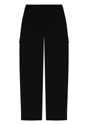 Dolce & Gabbana logo-plaque cargo trousers - Black