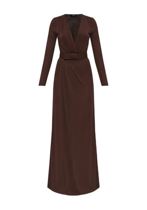DSQUARED2 v-neck dress - Brown