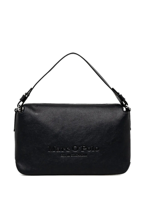 Marc O'Polo debossed tote bag - Blue