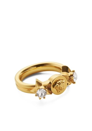 Versace medusa star-shaped ring - Gold