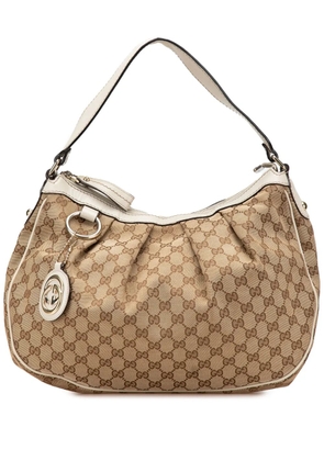 Gucci Pre-Owned 2000-2015 Medium GG Canvas Sukey shoulder bag - Brown