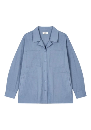 TOMBOY stripe-pattern shirt - SKY BLUE
