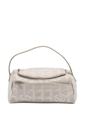 CHANEL Pre-Owned 2000-2002 New Travel Line Nylon vanity bag - Brown