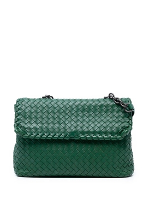 Bottega Veneta Pre-Owned 2012-2025 Medium Nappa Intrecciato Olimpia shoulder bag - Green