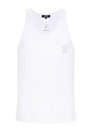 Versace Medusa round-neck tank top - White
