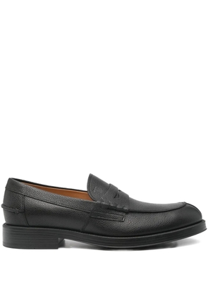 Tod's leather loafers - Black