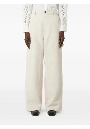 Weekend Max Mara high-waisted cargo trousers - Neutrals