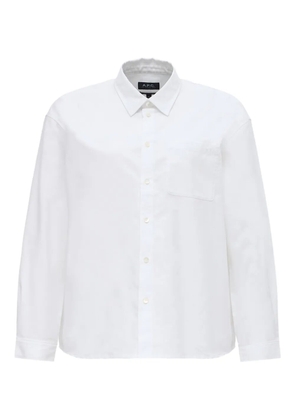 A.P.C. button-down shirt - White