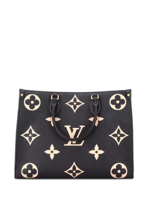Louis Vuitton Pre-Owned OnTheGo Tote Bicolor Monogram Empreinte Giant MM shoulder bag - Black