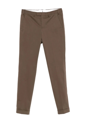 PT Torino tapered chino trousers - Brown