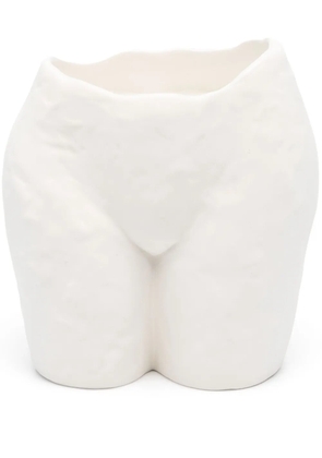 Anissa Kermiche Popotin ceramic candle - White