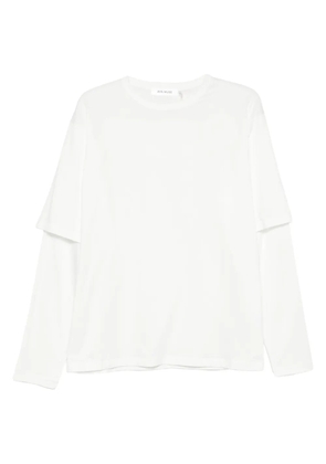 Aya Muse double-sleeve T-shirt - White