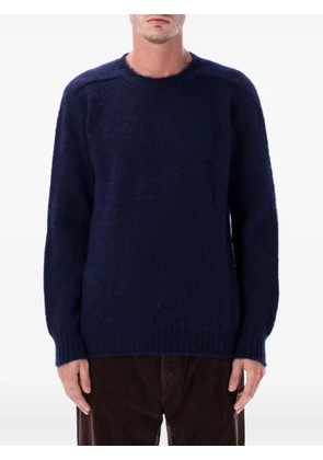 Howlin' crew-neck long-sleeve sweater - Blue
