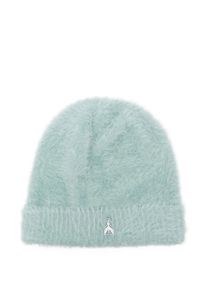 Patrizia Pepe logo-plaque beanie - Green