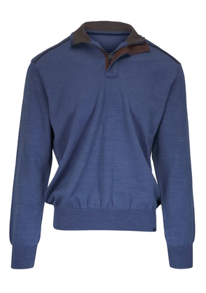 Paul & Shark mock-neck sweater - Blue