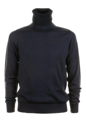ALPHA STUDIO turtleneck sweater - Blue