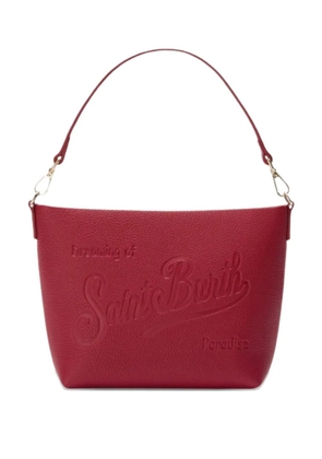 MC2 Saint Barth Aline embossed-logo tote bag - Red