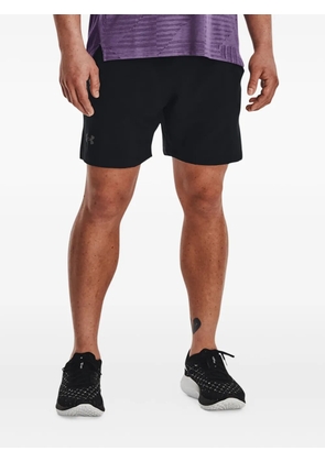 Under Armour Launch Elite logo-print shorts - Black