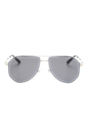 Cartier Eyewear Santos de Cartier sunglasses - Silver