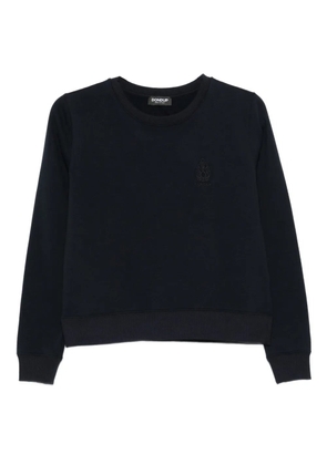 DONDUP logo-embroidered sweatshirt - Blue
