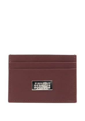 MM6 Maison Margiela numbers-plaque cardholder - Red