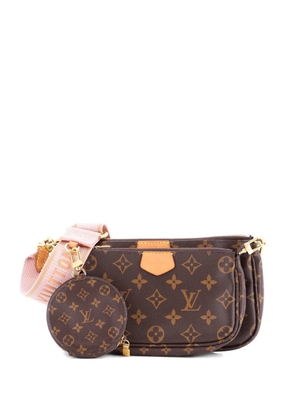 Louis Vuitton Pre-Owned Multi Pochette Accessoires Monogram Canvas crossbody bag - Brown
