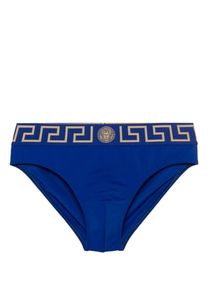 Versace Greca Border swim briefs - Blue