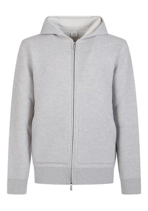 Eleventy zip-up hoodie - Grey