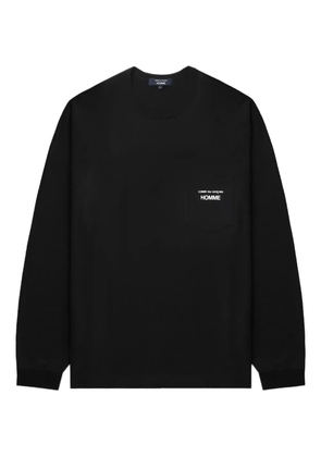 Comme des Garçons Homme logo-print T-shirt - Black