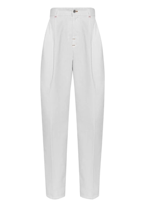 Jacquemus Le De-Nîmes Curzio trousers - White